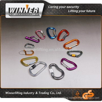 High polished Carabiner and bone shaped carabiner